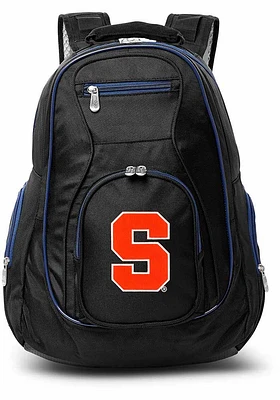 Syracuse Orange Black 19 Laptop Blue Trim Backpack