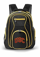 19 Laptop Yellow Trim USC Trojans Backpack - Black