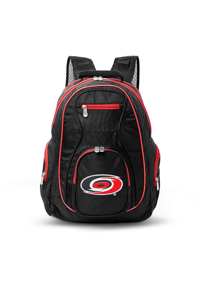 Carolina Hurricanes Black 19 Laptop Red Trim Backpack
