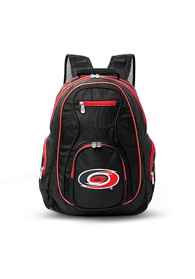 Carolina Hurricanes Black 19 Laptop Red Trim Backpack