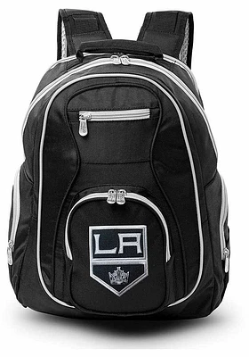 Los Angeles Kings Black 19 Laptop Grey Trim Backpack