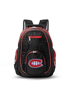 Montreal Canadiens Black 19 Laptop Red Trim Backpack