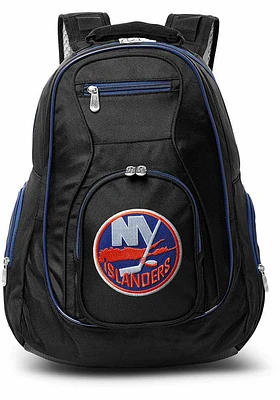 New York Islanders Black 19 Laptop Blue Trim Backpack