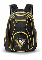 Pittsburgh Penguins Black 19 Laptop Yellow Trim Backpack