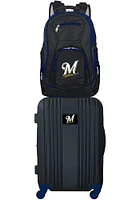 Milwaukee Brewers Black 2-Piece Set Luggage