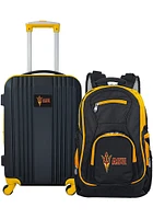 Arizona State Sun Devils Black 2-Piece Set Luggage