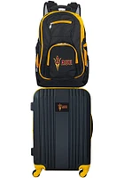 Arizona State Sun Devils Black 2-Piece Set Luggage