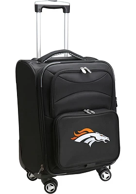 Denver Broncos Black 20 Softsided Spinner Luggage