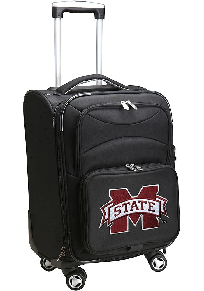 Mississippi State Bulldogs Black 20 Softsided Spinner Luggage