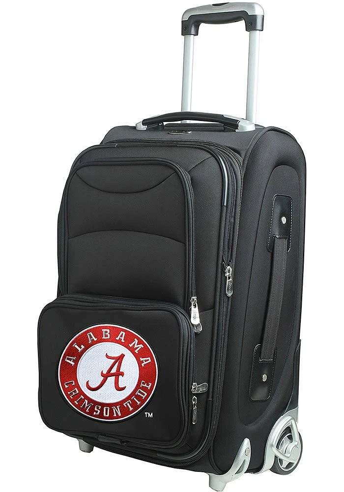 Alabama Crimson Tide Black 20 Softsided Rolling Luggage