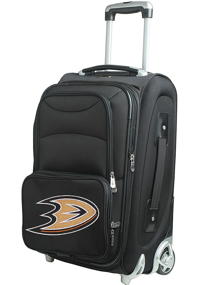 Anaheim Ducks Black 20 Softsided Rolling Luggage