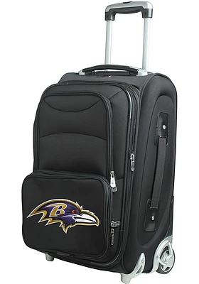 Baltimore Ravens Black 20 Softsided Rolling Luggage