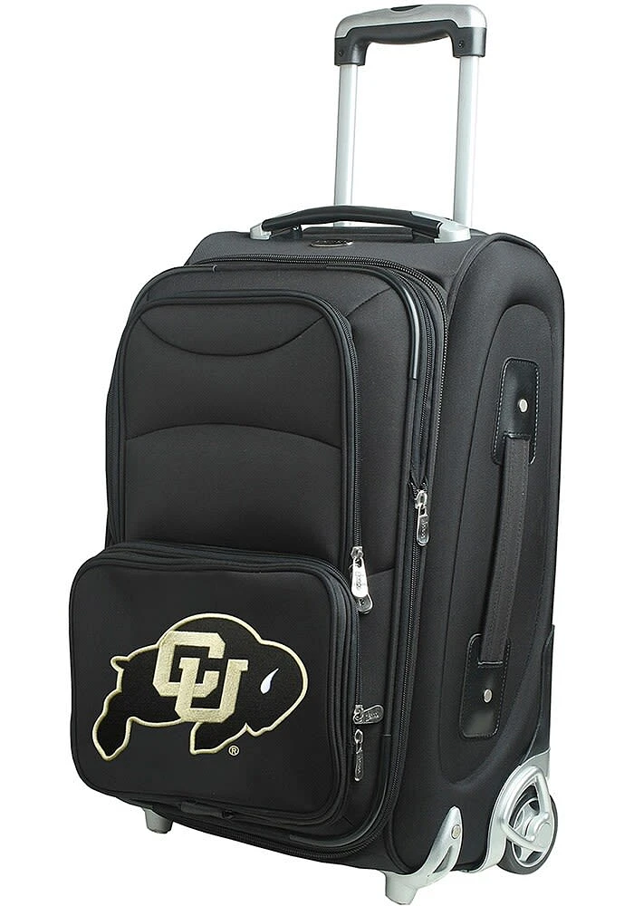 Colorado Buffaloes Black 20 Softsided Rolling Luggage