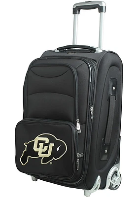Colorado Buffaloes Black 20 Softsided Rolling Luggage