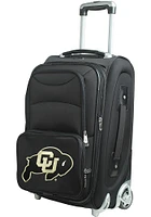 Colorado Buffaloes Black 20 Softsided Rolling Luggage