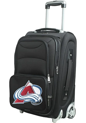 Colorado Avalanche Black 20 Softsided Rolling Luggage