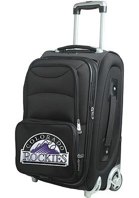Colorado Rockies Black 20 Softsided Rolling Luggage