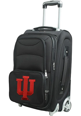Indiana Hoosiers Black 20 Softsided Rolling Luggage