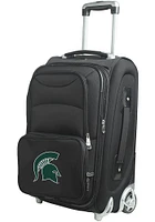 Michigan State Spartans Black 20 Softsided Rolling Luggage