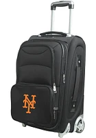 New York Mets Black 20 Softsided Rolling Luggage