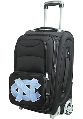 North Carolina Tar Heels Black 20 Softsided Rolling Luggage