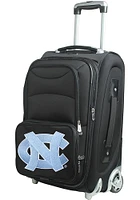 North Carolina Tar Heels Black 20 Softsided Rolling Luggage