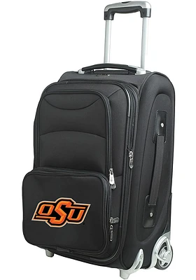 Oklahoma State Cowboys Black 20 Softsided Rolling Luggage