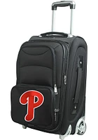 Philadelphia Phillies Black 20 Softsided Rolling Luggage