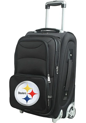 Pittsburgh Steelers Black 20 Softsided Rolling Luggage