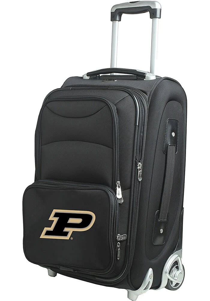 Purdue Boilermakers Black 20 Softsided Rolling Luggage