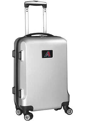 Arizona Diamondbacks Silver 20 Hard Shell Carry On Luggage