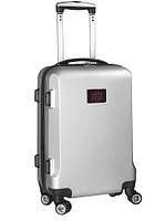 Auburn Tigers Silver 20 Hard Shell Carry On Luggage