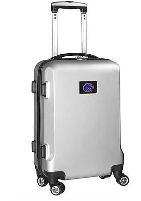 Boise State Broncos Silver 20 Hard Shell Carry On Luggage