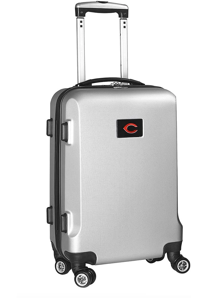 Cincinnati Reds Silver 20 Hard Shell Carry On Luggage