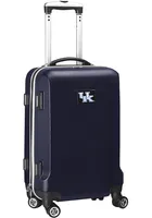 Kentucky Wildcats Navy Blue 20 Hard Shell Carry On Luggage