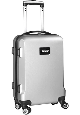 New York Jets Silver 20 Hard Shell Carry On Luggage