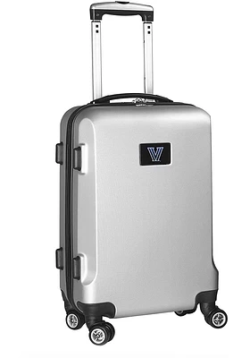 Villanova Wildcats Silver 20 Hard Shell Carry On Luggage
