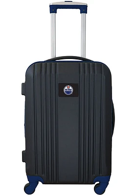 Edmonton Oilers Navy Blue 21 Two Tone Luggage