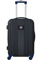 Edmonton Oilers Navy Blue 21 Two Tone Luggage