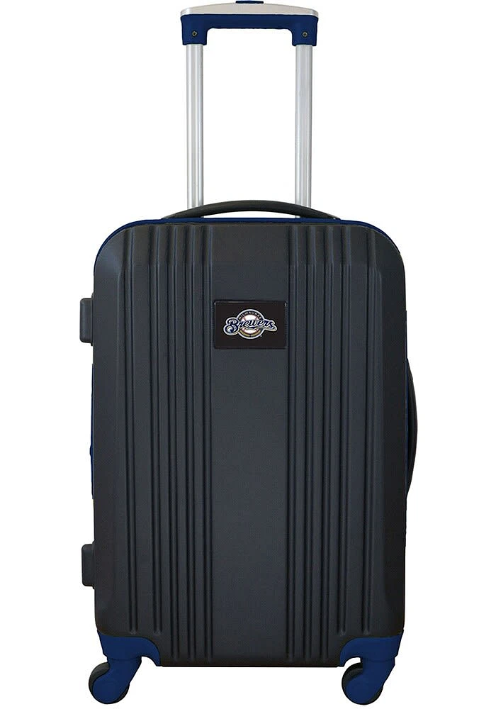 Milwaukee Brewers Navy Blue 21 Two Tone Luggage