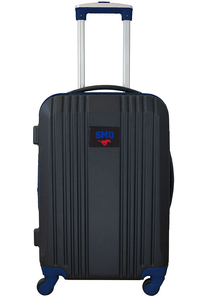 SMU Mustangs Navy Blue 21 Two Tone Luggage