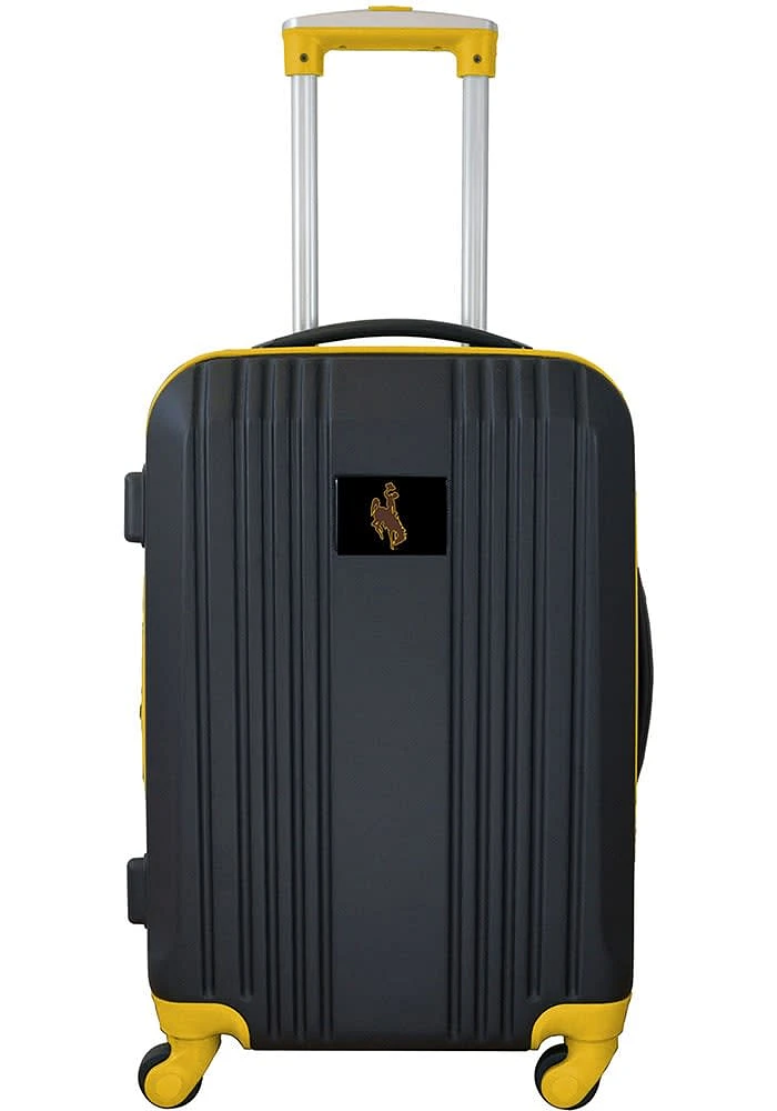 Wyoming Cowboys Yellow 21 Two Tone Luggage
