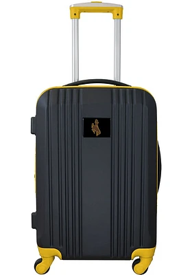 Wyoming Cowboys Yellow 21 Two Tone Luggage