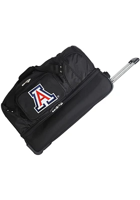 Arizona Wildcats Black Rolling Duffel Luggage