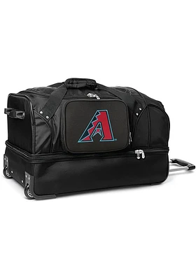Arizona Diamondbacks Black Rolling Duffel Luggage