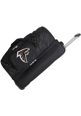 Atlanta Falcons Black Rolling Duffel Luggage