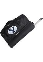 BYU Cougars Black Rolling Duffel Luggage