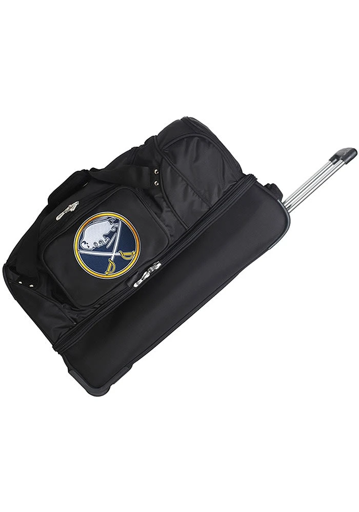 Buffalo Sabres Black 27 Rolling Duffel Luggage