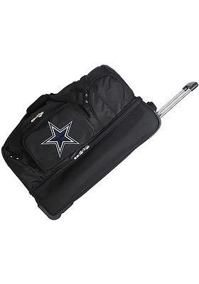 Dallas Cowboys Black Rolling Duffel Luggage
