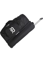 Detroit Tigers Black Rolling Duffel Luggage